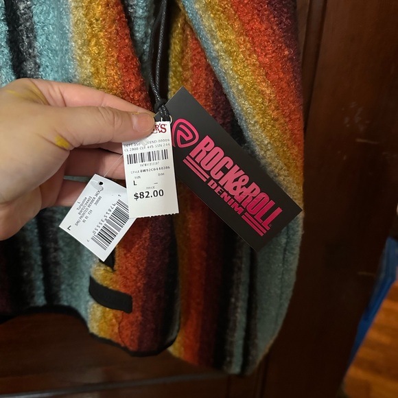 Colorful Striped Jacket - Picture 3 of 3